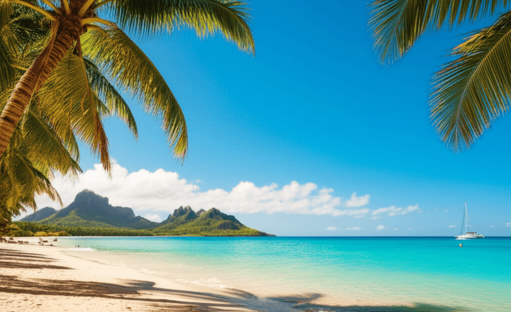 Destinasi pantai tropis Indonesia