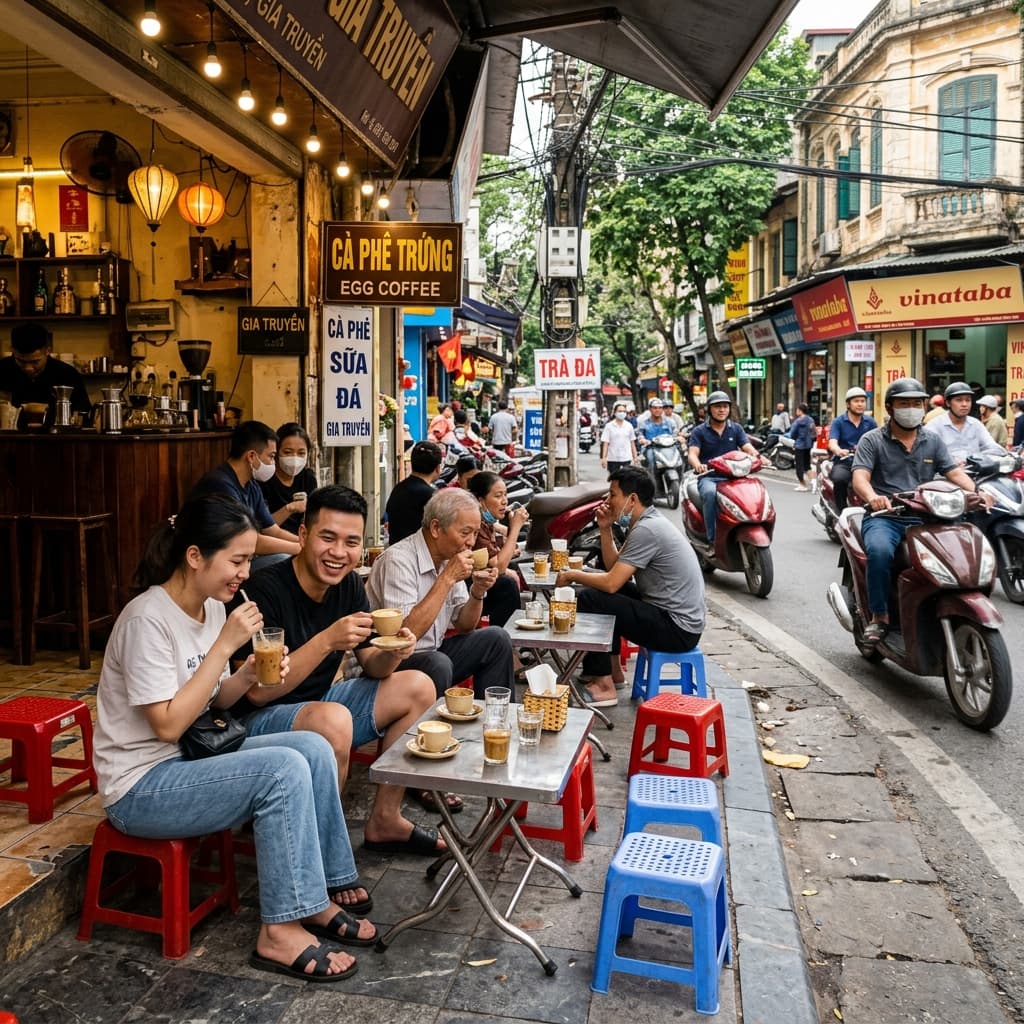 Budaya Ngopi di Vietnam: Kopi Telur, Kopi Kelapa, dan Kopi Garam